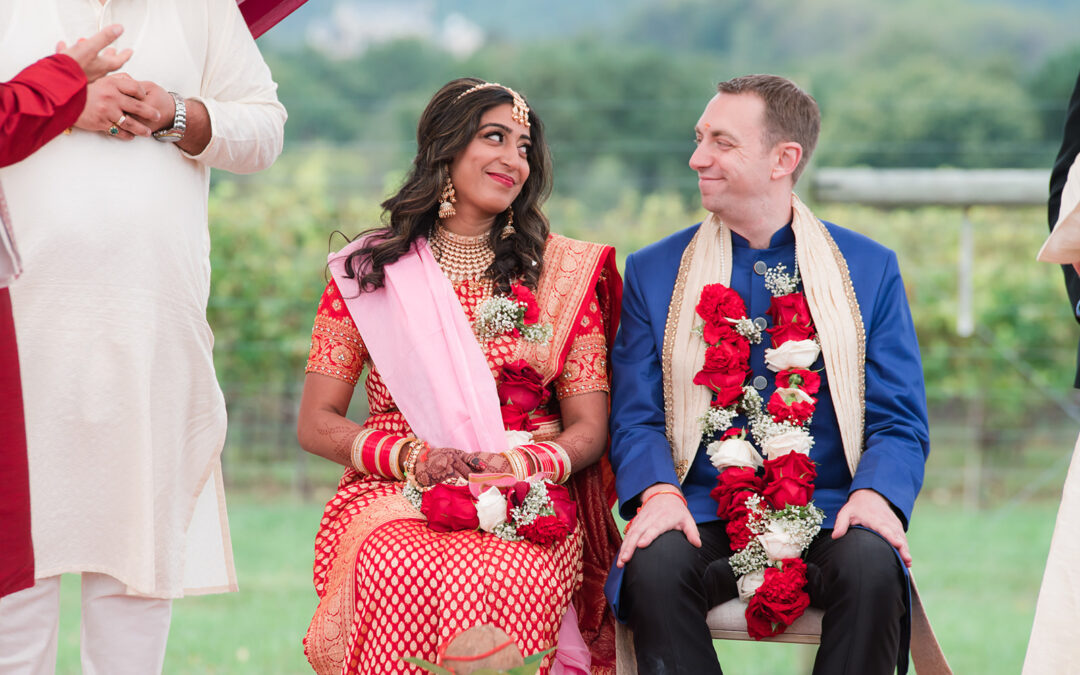 Kritika and Roger’s Indian Fusion Winery Wedding