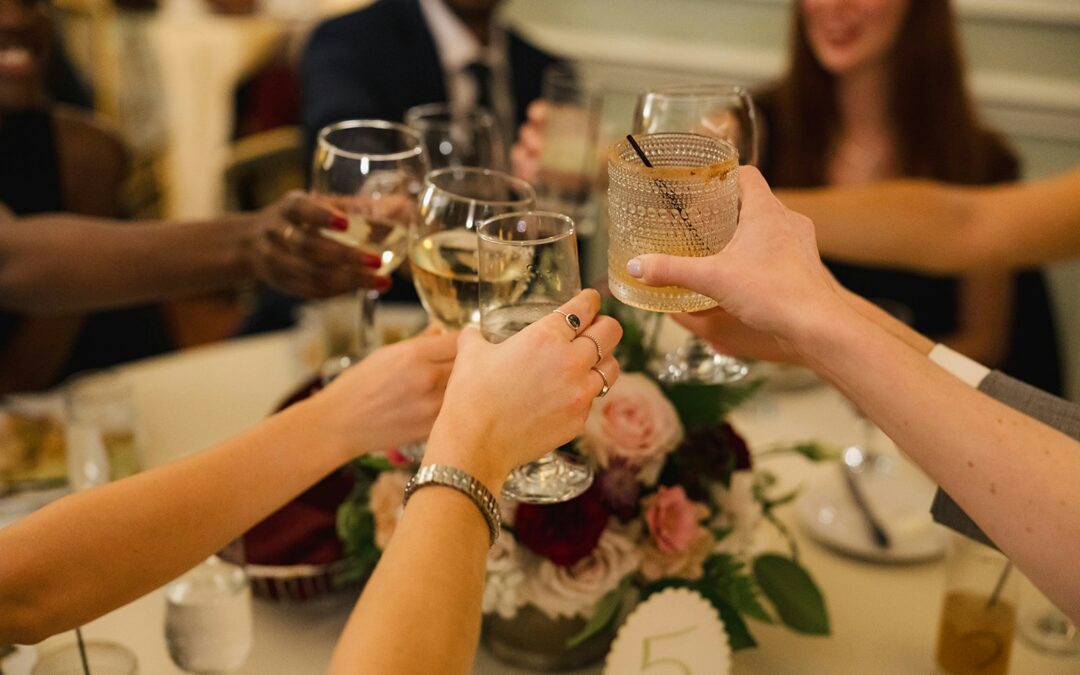 A Sophisticated Washington DC Wedding Featuring Classic Décor and Outdoor Garden Spaces